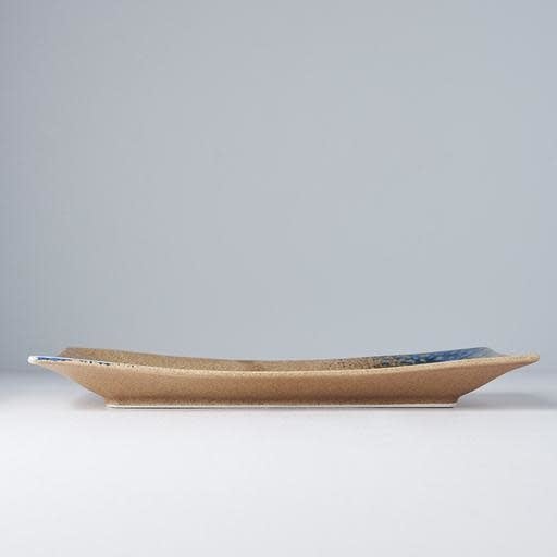 Earth & Sky Rectangular Platter, 33 x 19 cm