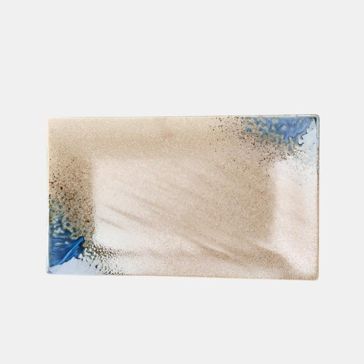 Earth & Sky Rectangular Platter, 33 x 19 cm