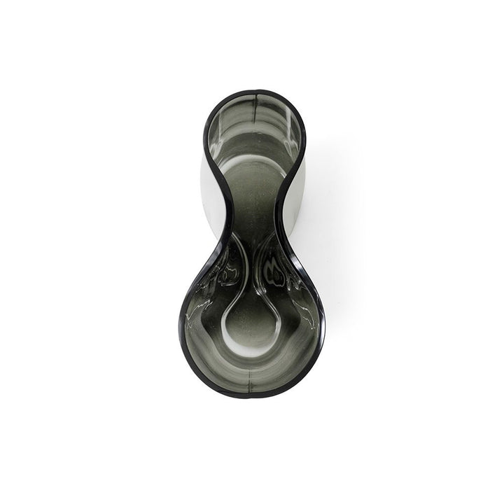 AUDO CPH (ex MENU) Aer Vase Tall, H49cm, Smoke by Audo Copenhagen - Embrace a touch of incredible beauty with AUDO CPH (ex MENU) Aer Vase Tall, inspired by the graceful motion of air. This stunning vase exudes sophistication and elegance in its design. Ch