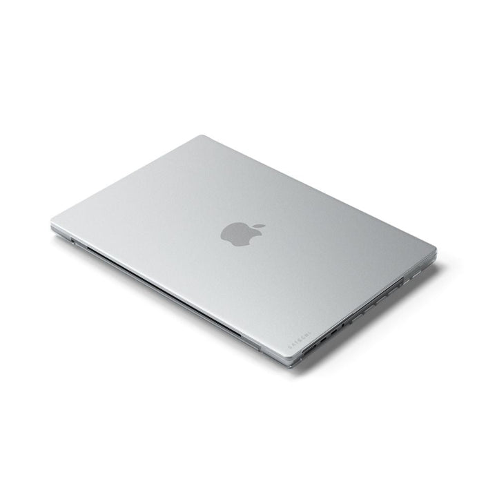 Satechi Eco-Hardshell Case for MacBook Pro 14" Exclusively designed for 2021 MacBook Pro 14", the Eco-Hardshell is comprised of recycled polycarbonate plastic which is 100% fully recyclable. This sleek and lightweight case features an anti-scratch and ant