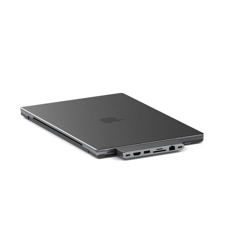 Satechi Eco-Hardshell Case for MacBook Pro 14" Exclusively designed for 2021 MacBook Pro 14", the Eco-Hardshell is comprised of recycled polycarbonate plastic which is 100% fully recyclable. This sleek and lightweight case features an anti-scratch and ant
