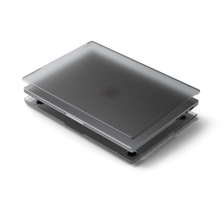 Satechi Eco-Hardshell Case for MacBook Pro 14" Exclusively designed for 2021 MacBook Pro 14", the Eco-Hardshell is comprised of recycled polycarbonate plastic which is 100% fully recyclable. This sleek and lightweight case features an anti-scratch and ant
