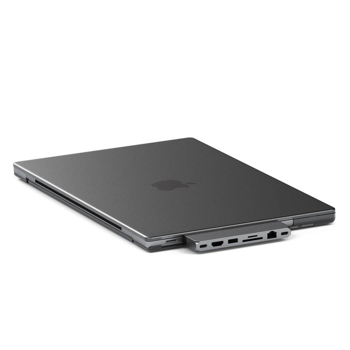 Satechi Eco-Hardshell Case for MacBook Pro 16" Exclusively designed for 2021 MacBook Pro 16", the Eco-Hardshell is comprised of recycled polycarbonate plastic which is 100% fully recyclable. This sleek and lightweight case features an anti-scratch and ant