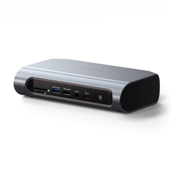 Satechi Thunderbolt 4 Multimedia Pro Dock Power up with the new Thunderbolt 4 Multimedia Pro Dock by Satechi. Meticulously crafted with creative professionals and content creators in mind, this 16-in-1 powerhouse has everything you need to spark innovatio