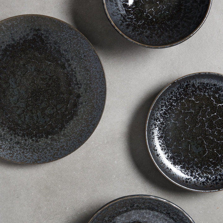 Dinner Plate 28.5 cm, Black Pearl Design