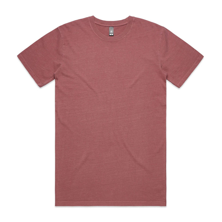 House of Uniforms The Faded Tee | Mens AS Colour Wine