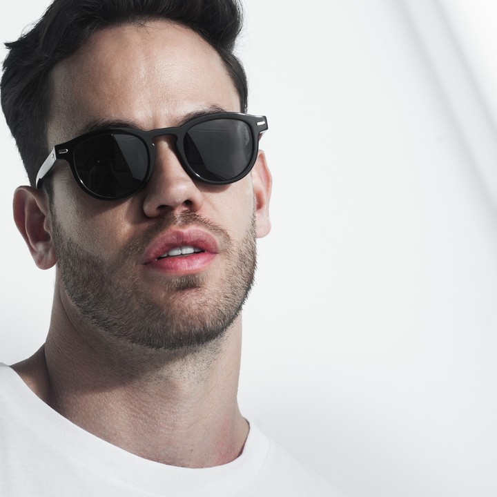 Vaanyard STATIC Black Gloss | Grey Polarised Sunglasses