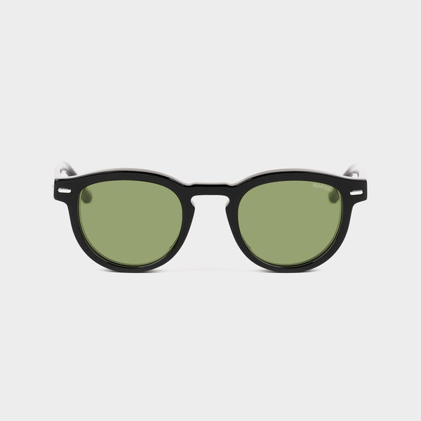 Vaanyard STATIC Black Gloss | Phasing Olive Sunglasses