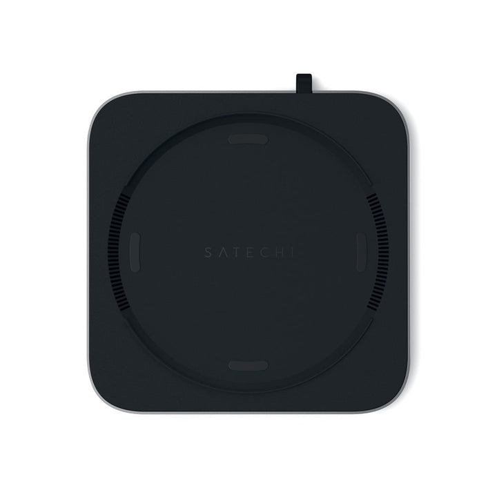 Satechi Aluminium Stand and Hub for Mac Mini/Mac Studio First of its kind, the USB-C Aluminium Stand & Hub elevates and transforms your Mac Mini/Mac Studio into a powerful, surprisingly compact workstation. Equipped with a USB-C data port, three USB-A 3.0