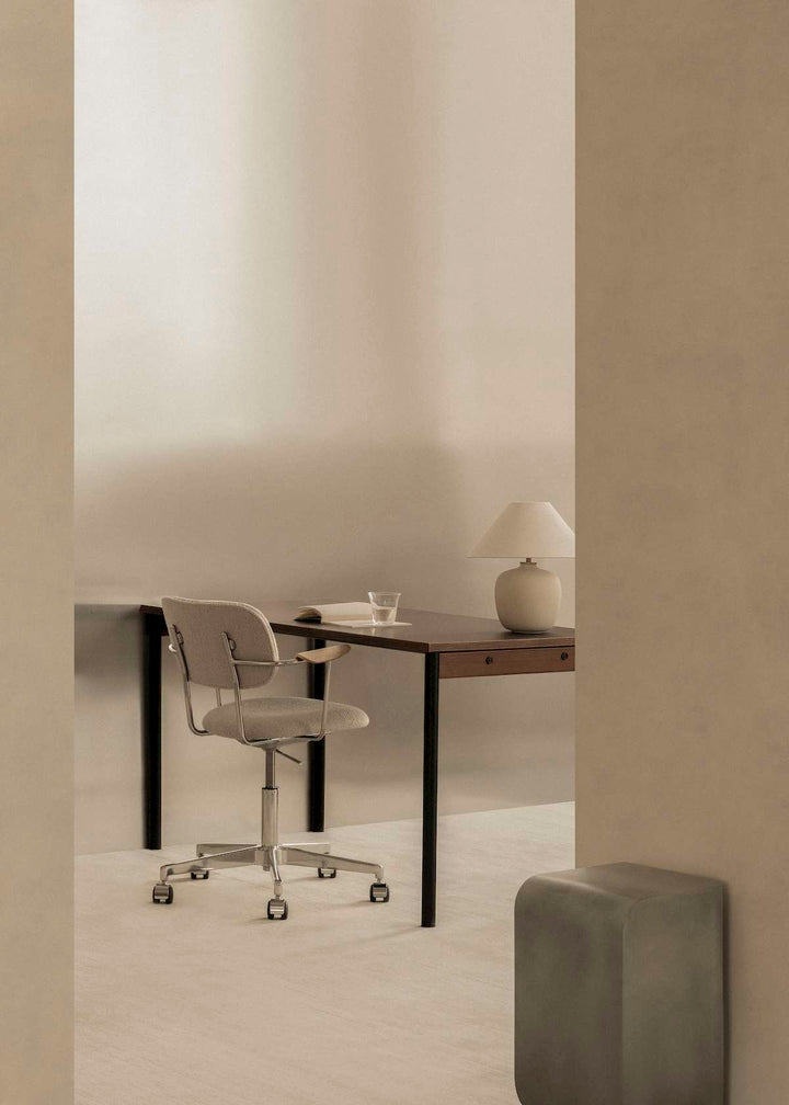 Volume Side Table by Audo Copenhagen - Introduce a fresh approach to contemporary design with our Volume Side Table. Crafted from aluminium, its sleek and modern appearance features a balance of curved and straight lines. The polishing process enhances it