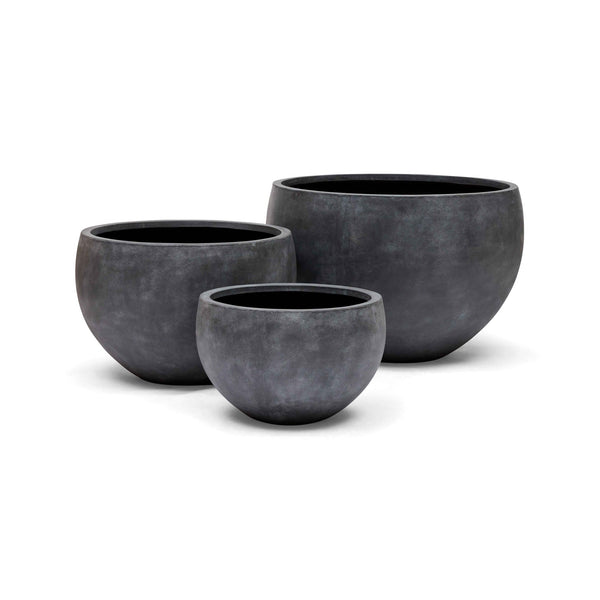 Cyrus Planter Set Trio Grey