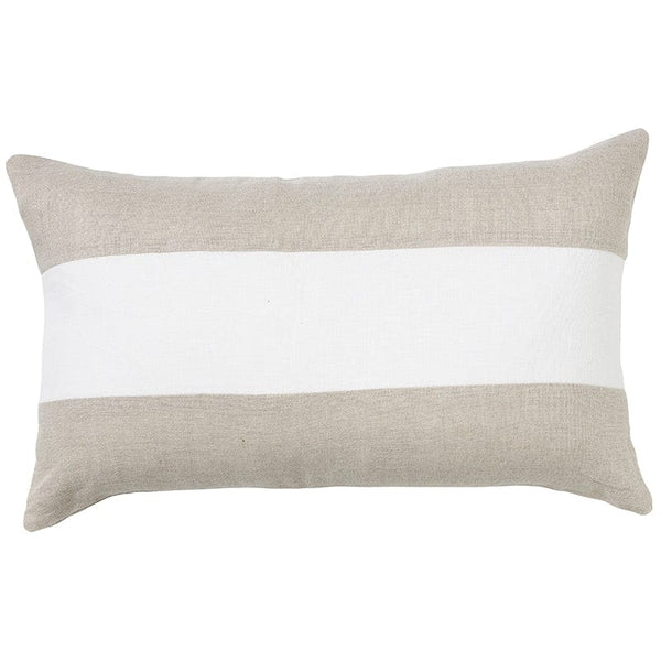 Linen Stripe Sand 30x50