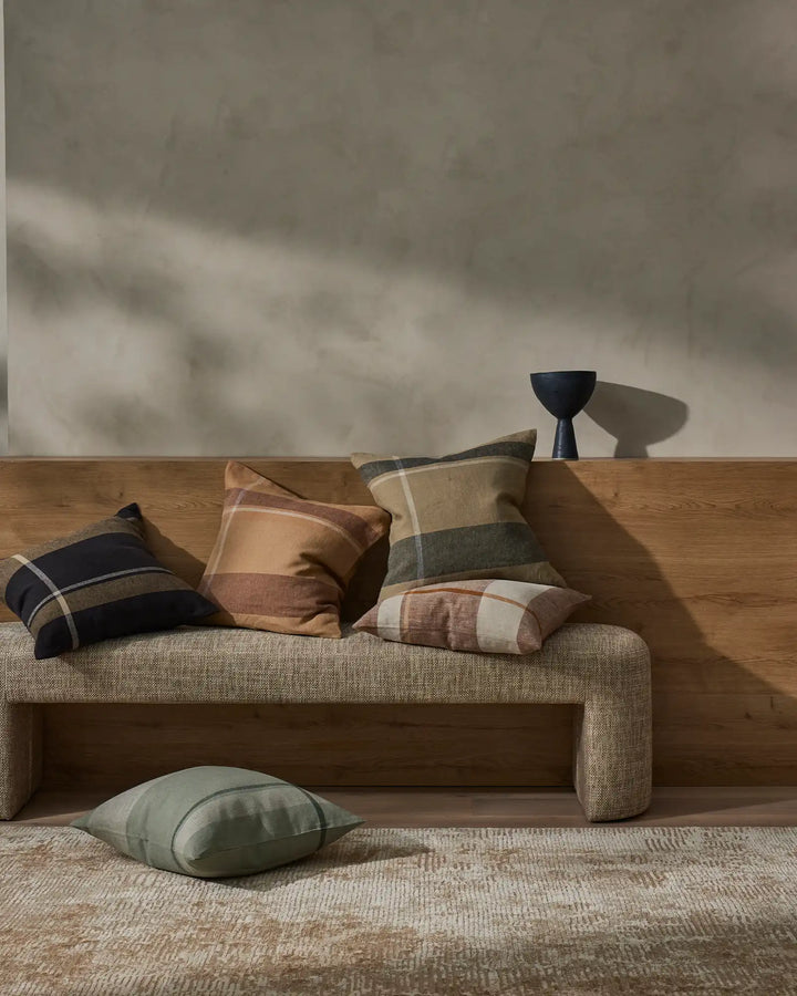 Dante Caper Aero finished and soft to touch, Dante is a superb linen addition that will add a pop of lineal interest with the flexibility to be a feature, or a timeless companion pattern.Made from luxurious European linen, Dante Caper is a soft green, tra