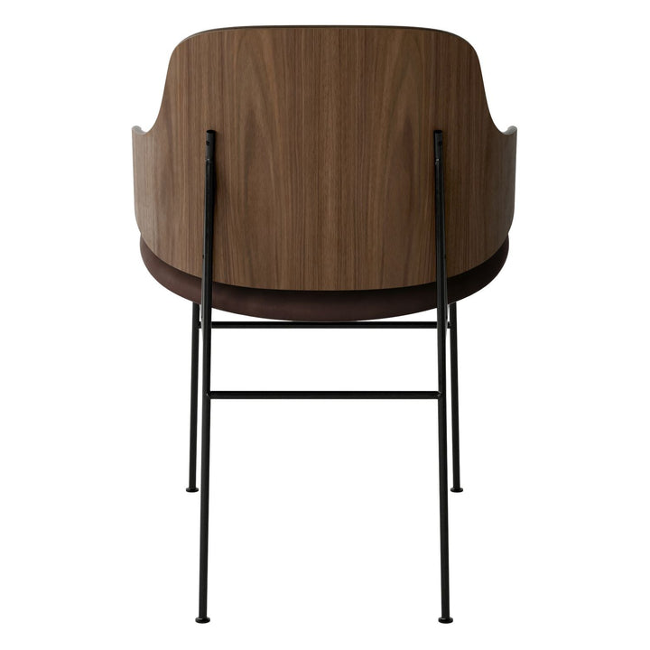 The Penguin Timber Dining Chair by Audo Copenhagen - Light, elegant, sculptural and artistic, the Penguin Dining Chair is a rare Danish Modern icon designed by Danish furniture designer Ib Kofod-Larsen in 1953. When it was launched in the United States, t