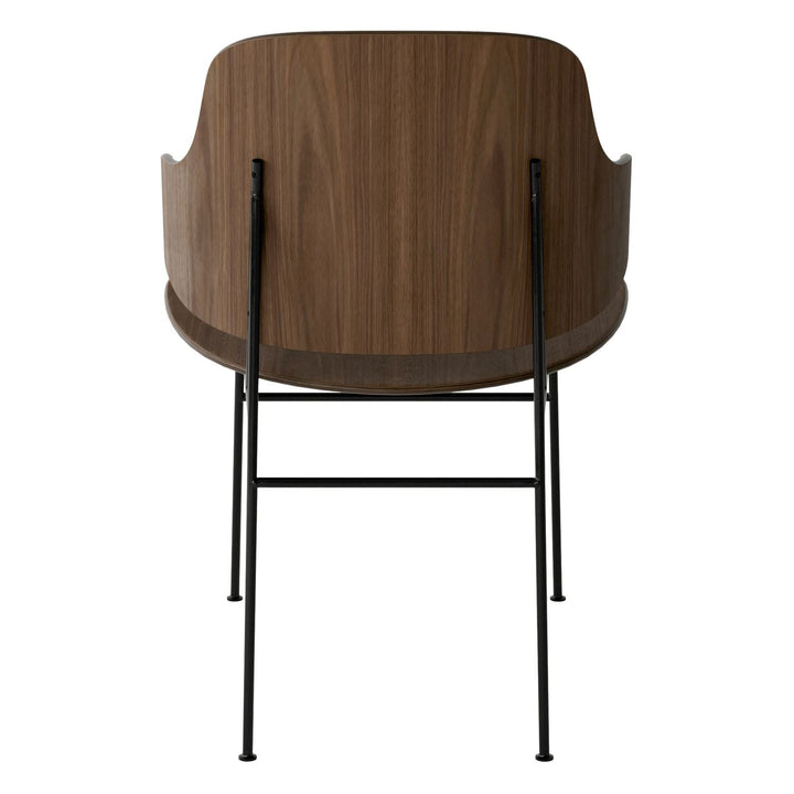 The Penguin Timber Dining Chair by Audo Copenhagen - Light, elegant, sculptural and artistic, the Penguin Dining Chair is a rare Danish Modern icon designed by Danish furniture designer Ib Kofod-Larsen in 1953. When it was launched in the United States, t