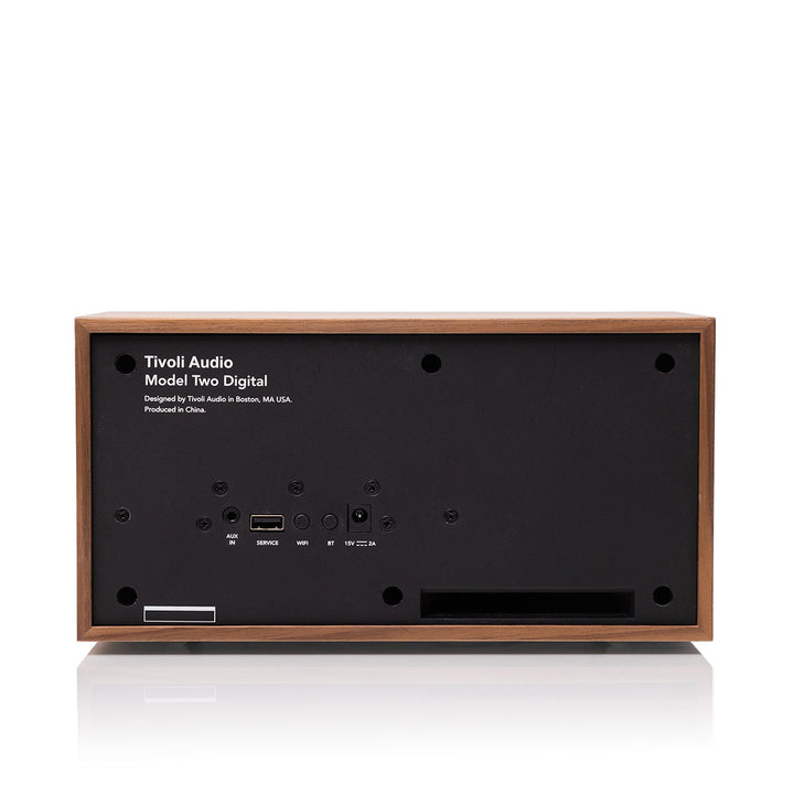 Model Two Digital by Tivoli Audio Back 