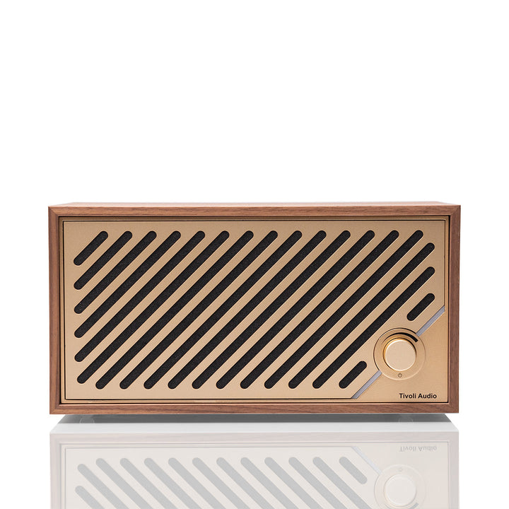Model Two Digital by Tivoli Audio Walnut Gold