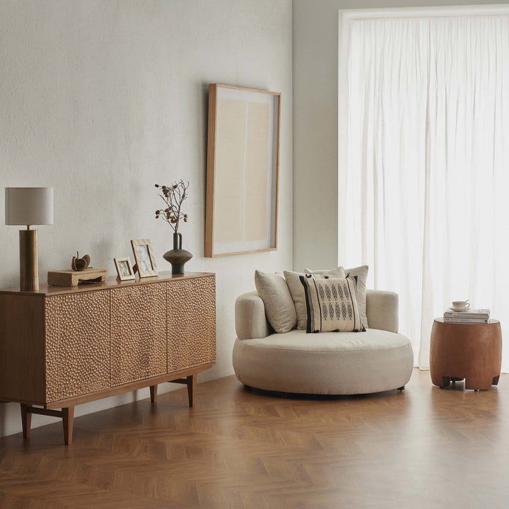 Shop Claudia XL Chair Raffia - Stylish Oversize Comfort at beon.com.au