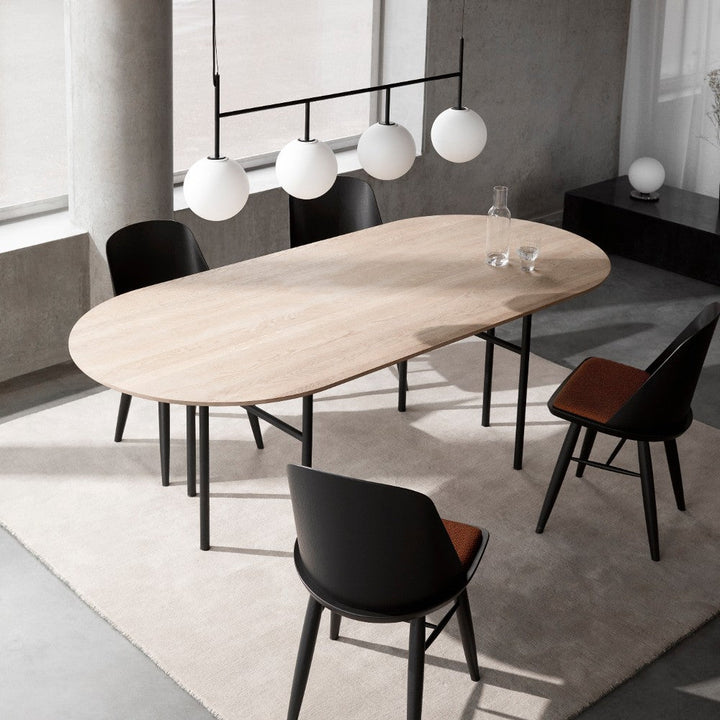 Audo CPH TR Bulb Suspension Frame - Black by Audo Copenhagen - The TR Bulb offers an innovative lighting solution tailored for modern urban lifestyles, reflecting the growing trend of individuals moving between cities and countries for work and life adven