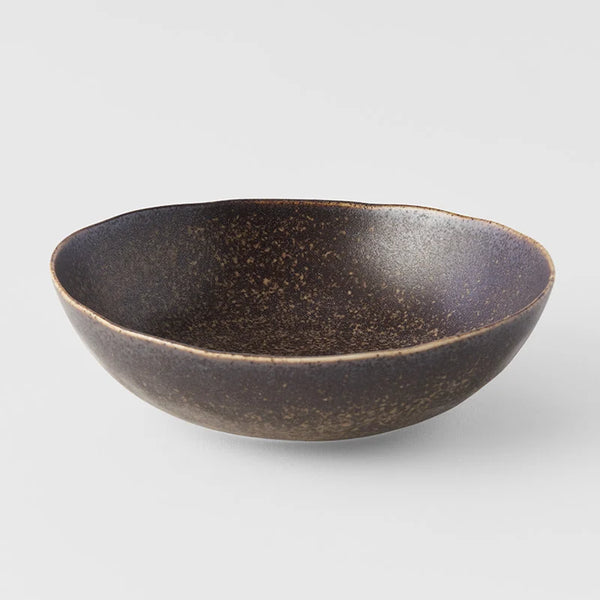 Medium Oval Bowl 16.5cm in Mocha Glaze