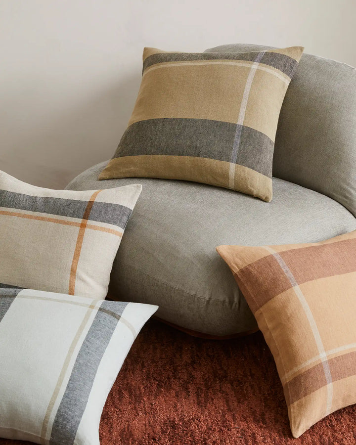 Dante Terracotta Aero finished and soft to touch, Dante is a superb linen addition that will add a pop of lineal interest with the flexibility to be a feature, or a timeless companion pattern.Made from luxurious European linen, Dante Terracotta is a warm-