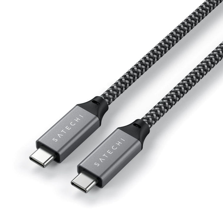 Satechi USB-4 USB-C to USB-C Cable Next-generation USB4 technology has arrived with the Satechi USB4 cable. Featuring next-gen USB4 protocols for better bandwidth management and data transfer, allowing you to maximise the efficiency of your connected devi