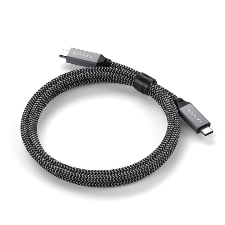 Satechi USB-4 USB-C to USB-C Cable Next-generation USB4 technology has arrived with the Satechi USB4 cable. Featuring next-gen USB4 protocols for better bandwidth management and data transfer, allowing you to maximise the efficiency of your connected devi