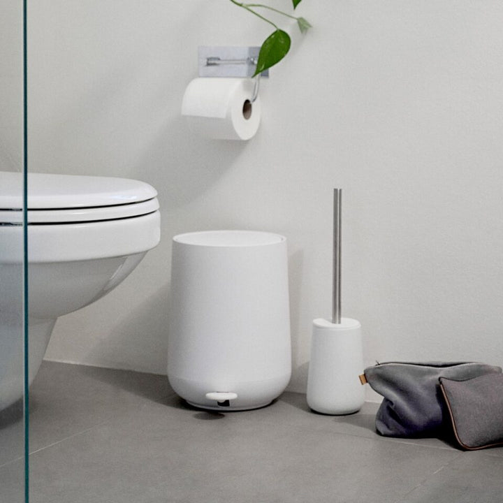 Nova One Pedal Bin Soft Touch, White