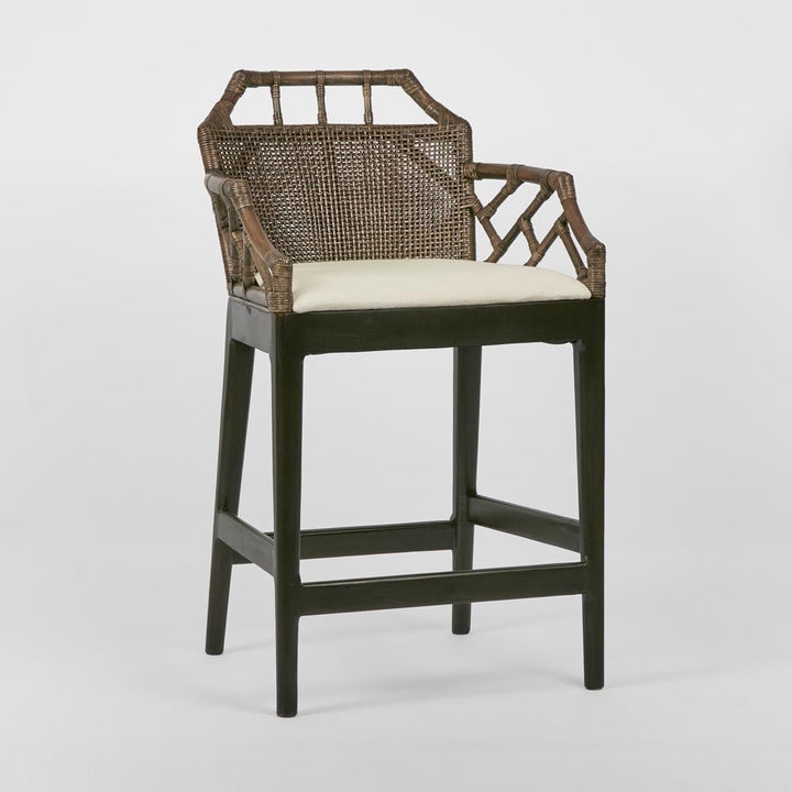 Baker Counter Stool with arms Soil Brown – BEON