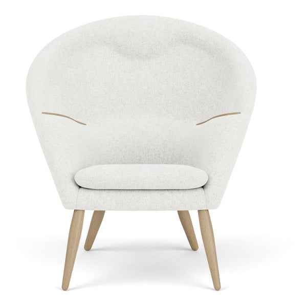 Oda Lounge Chair by Audo Copenhagen - Originally dubbed Model 9, the Oda Chair was an ambitious design from the very beginning. Created by Arnold Madsen in around 1956, the aesthetic reinterpretation of an armchair has a complex horseshoe construction wit