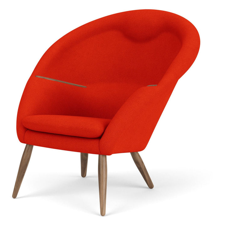 Oda Lounge Chair by Audo Copenhagen - Originally dubbed Model 9, the Oda Chair was an ambitious design from the very beginning. Created by Arnold Madsen in around 1956, the aesthetic reinterpretation of an armchair has a complex horseshoe construction wit