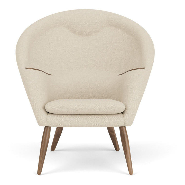 Oda Lounge Chair by Audo Copenhagen - Originally dubbed Model 9, the Oda Chair was an ambitious design from the very beginning. Created by Arnold Madsen in around 1956, the aesthetic reinterpretation of an armchair has a complex horseshoe construction wit