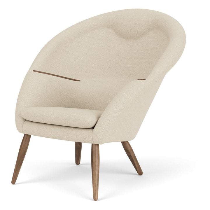 Oda Lounge Chair by Audo Copenhagen - Originally dubbed Model 9, the Oda Chair was an ambitious design from the very beginning. Created by Arnold Madsen in around 1956, the aesthetic reinterpretation of an armchair has a complex horseshoe construction wit
