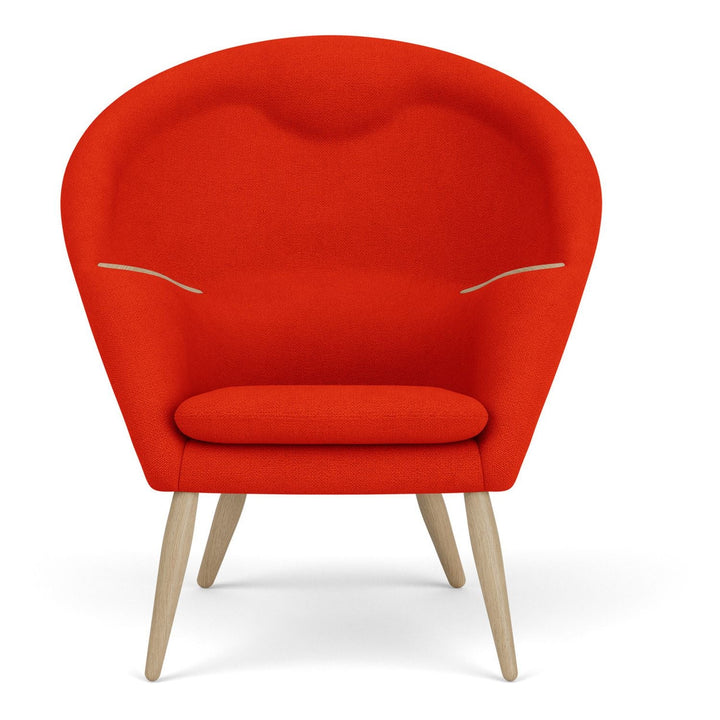 Oda Lounge Chair by Audo Copenhagen - Originally dubbed Model 9, the Oda Chair was an ambitious design from the very beginning. Created by Arnold Madsen in around 1956, the aesthetic reinterpretation of an armchair has a complex horseshoe construction wit