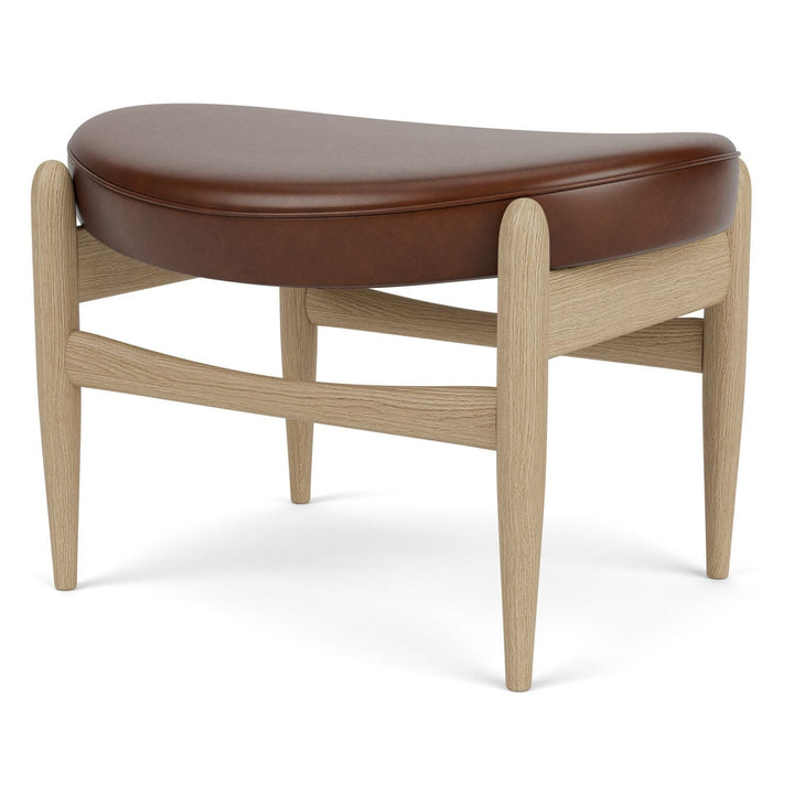 Elizabeth Ottoman by Audo Copenhagen - Originally dubbed the U-56, the Elizabeth Ottoman by Ib Kofod Larsen is a classical and comfortable accent piece for use when reclining in the corresponding Elizabeth Chair, which takes its name from Queen Elizabeth