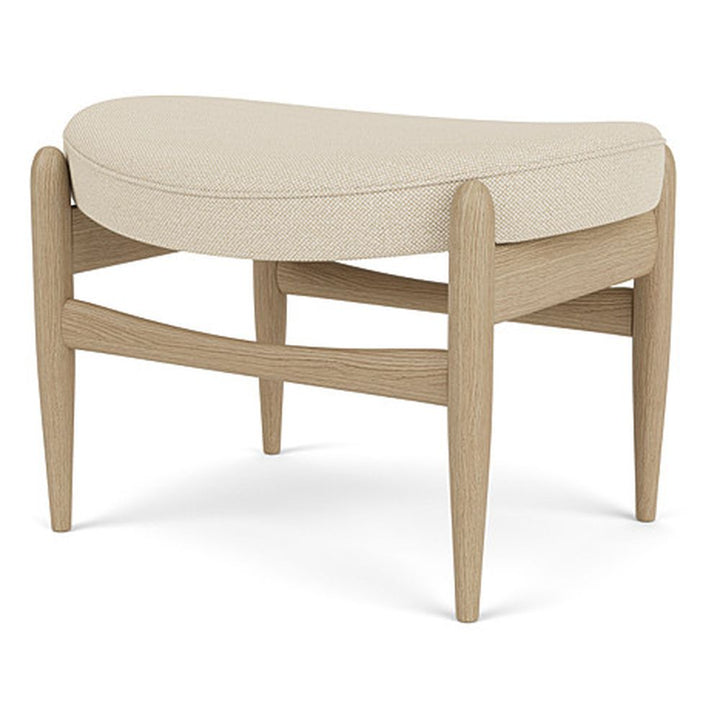 Elizabeth Ottoman by Audo Copenhagen - Originally dubbed the U-56, the Elizabeth Ottoman by Ib Kofod Larsen is a classical and comfortable accent piece for use when reclining in the corresponding Elizabeth Chair, which takes its name from Queen Elizabeth