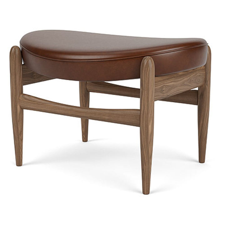 Elizabeth Ottoman by Audo Copenhagen - Originally dubbed the U-56, the Elizabeth Ottoman by Ib Kofod Larsen is a classical and comfortable accent piece for use when reclining in the corresponding Elizabeth Chair, which takes its name from Queen Elizabeth