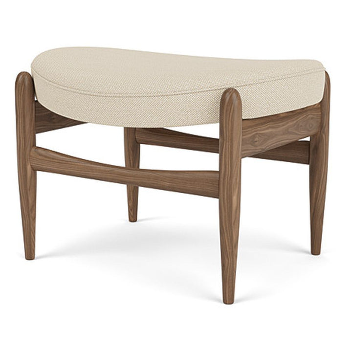 Elizabeth Ottoman by Audo Copenhagen - Originally dubbed the U-56, the Elizabeth Ottoman by Ib Kofod Larsen is a classical and comfortable accent piece for use when reclining in the corresponding Elizabeth Chair, which takes its name from Queen Elizabeth