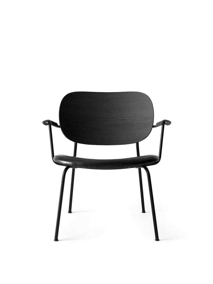 Co Lounge Chair by Audo Copenhagen - Our Co Chair Collection proves that comfort doesn't have to come at the cost of beauty. Equal parts elegance and ease, its graceful minimal, modern frame and supportive, angled backrest make sitting a pleasure — for ho