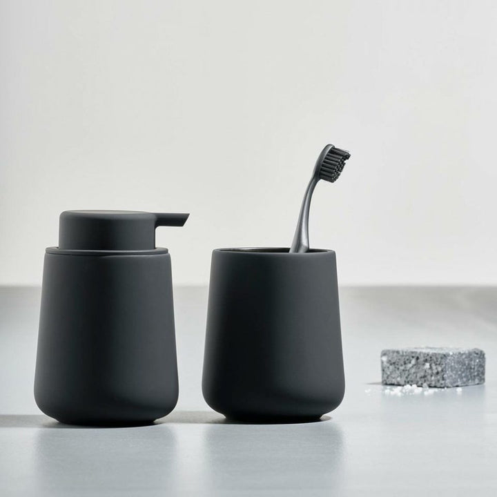Nova One Tumbler/Toothbrush Holder, Black