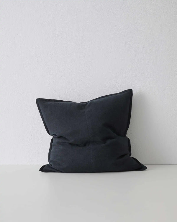 Como Shadow Premium Linen Cushion – Classic Black Elegance Discover the Como Shadow cushion in luxurious black linen, perfect for any style. Experience vintage softness and high-quality craftsmanship.