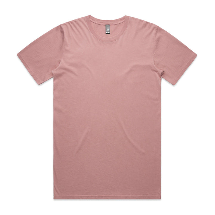 House of Uniforms The Faded Tee | Mens AS Colour Rose