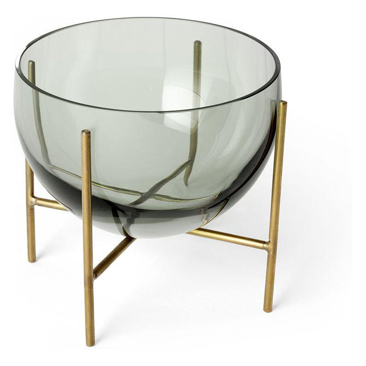 Echasse Bowl by Audo Copenhagen - Reimagining the classic elegance of glass vases and bowls, the Ã‰chasse Collection brings a minimalist silhouette with distinguished, playful edge to modern and traditional spaces. Theresa Rand's playful concept beautiful