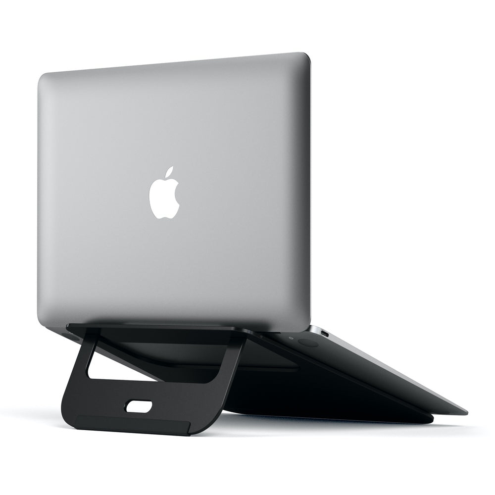 Satechi Laptop Stand Convenient stand to place and raise you laptop, notebook or tablet Made of durable aluminium Slim, lightweight, collapsible design, easy for on-the-go Sleek, sophisticated and timeless design complements Apple computers and accessorie