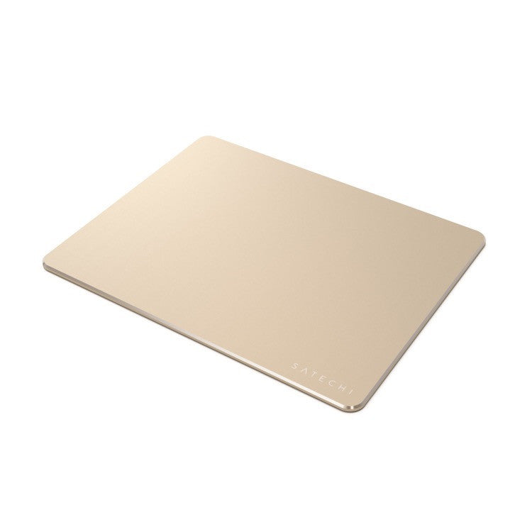 Satechi Aluminium Mouse Pad Protects desktop from scratches, wear and tear Made of durable aluminium with rubber padding on the bottom Enhanced control of minimal mouse movement, high velocity movement, and mouse commands Resistant to liquid and food spil