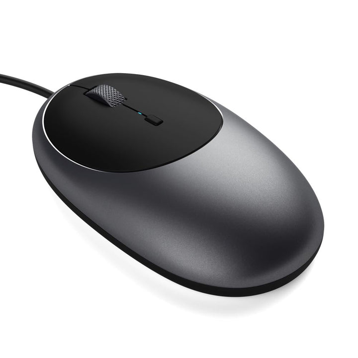 Satechi C1 USB-C Wired Mouse The Satechi C1 USB-C Wired Mouse is a refreshed and modern update to one of your workspace essentials. With its hassle-free wired connection, left and right mouse buttons, scroll wheel, and an adjustable DPI button, the C1 Wir