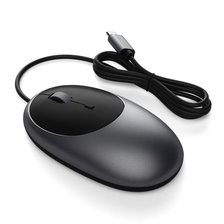 Satechi C1 USB-C Wired Mouse The Satechi C1 USB-C Wired Mouse is a refreshed and modern update to one of your workspace essentials. With its hassle-free wired connection, left and right mouse buttons, scroll wheel, and an adjustable DPI button, the C1 Wir