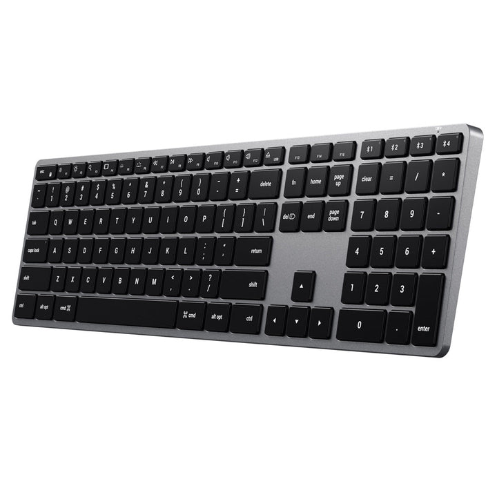 Satechi Slim X3 Bluetooth Backlit Keyboard (Space Grey) All the features you love in one slim and compact keyboard. Satechi’s Slim X3 Bluetooth Backlit Keyboard is the perfect accessory to your modern desk space, allowing you to work with ease wherever cr