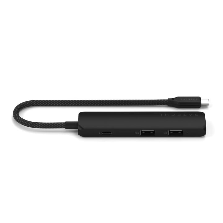 Satechi 4-in-1 USB-C Slim Multiport Adapter 4K Black