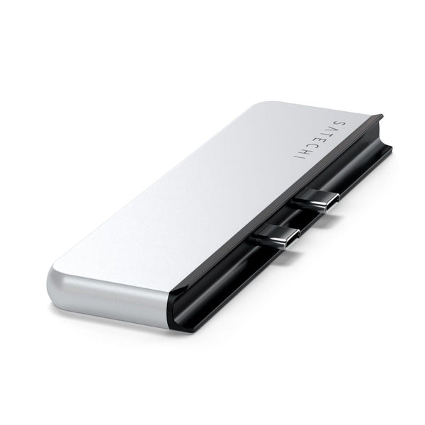 Satechi Dual USB-C Hub for Surface Pro 9 (Platinum) Satechi’s Dual USB-C Hub is tailor-made for the Surface Pro 9, transforming it into a full workstation packed with extra power and performance. It complements the premium features of the Surface Pro 9, p